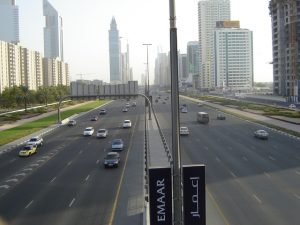 View of Sheikh Zayed RoadFreeImages.com/Asif Akbar